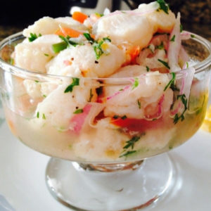 Ceviche de Corvina